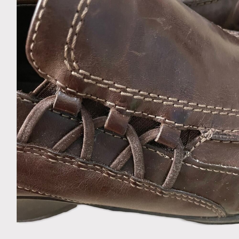 Aldo Women's Wedge Brown Frinuma Booties Size 9 - Picture 8 of 10